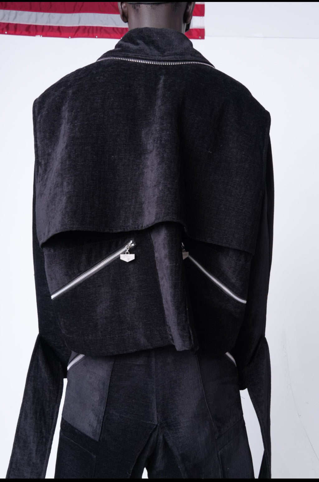 Zip Layered Overcoat